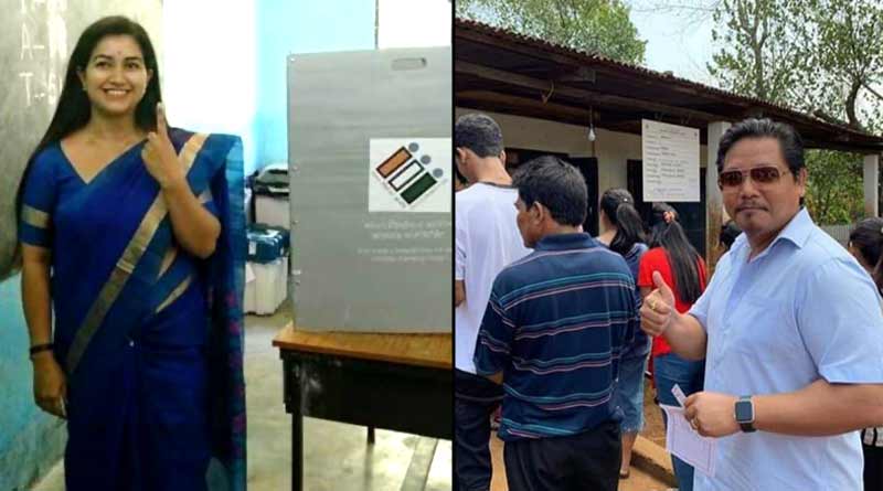 Assam voted in a peaceful way in 5 lok sabha constituency