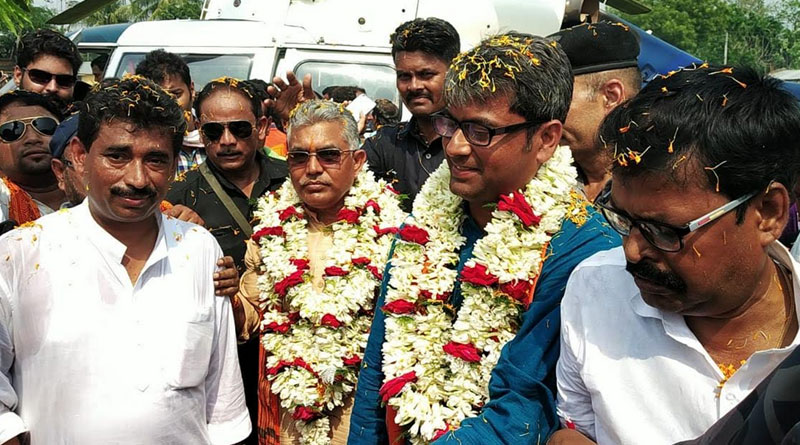 Dilip Ghosh slams TMC Govt. on Bangladeshi actor's campaingn for TMC