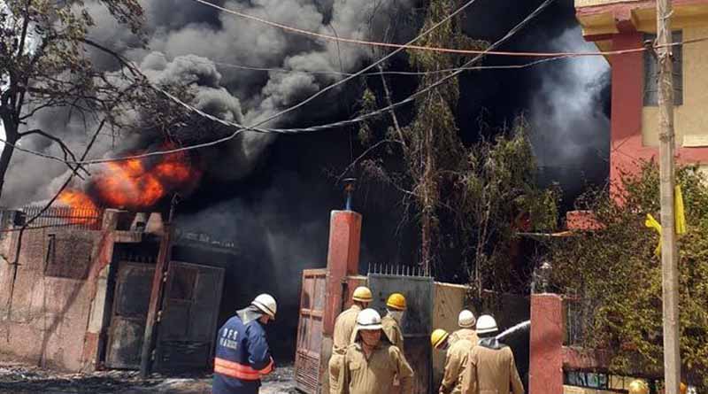 Fire At Chemical Factory In Delhi's Naraina, 30 Fire Engines At The Spot.