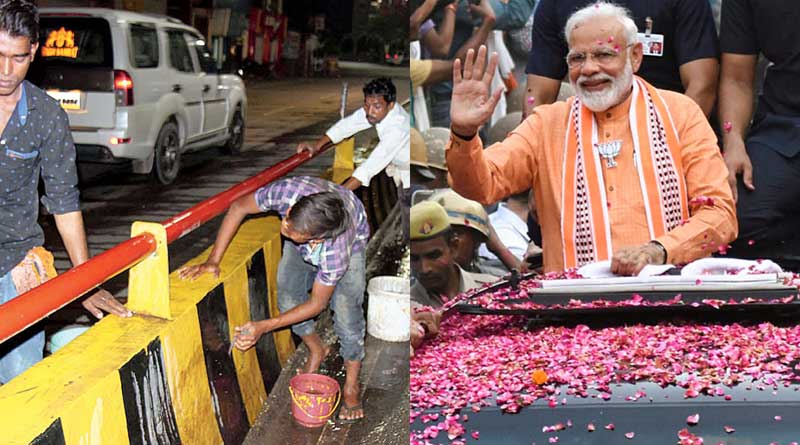 Crores of rupees used in Modi's roadshow at Varanasi, alleges Mamata
