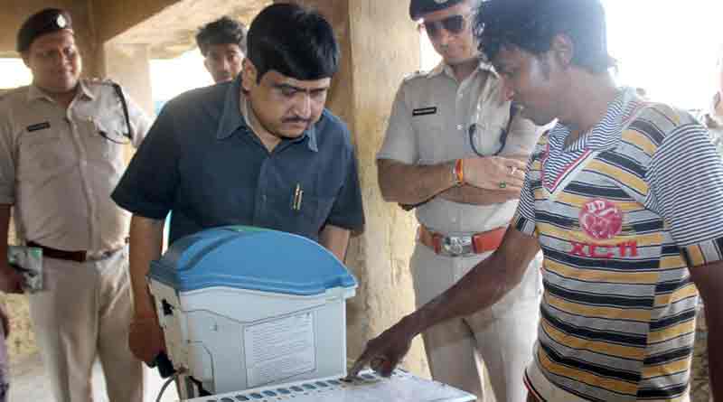 DM and SP of Purulia attend a campaign to vote freely at Ayodhya Pahar
