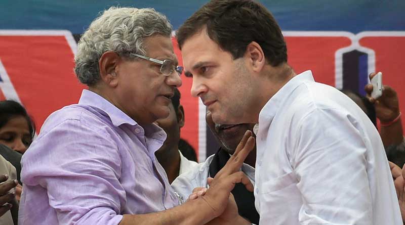 RSS seeks 1 rupee compensation from Rahul Gandhi, Sitaram Yechury