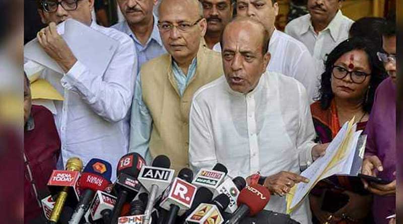 TMC and congress representatives meet CEO to complain on BJP name