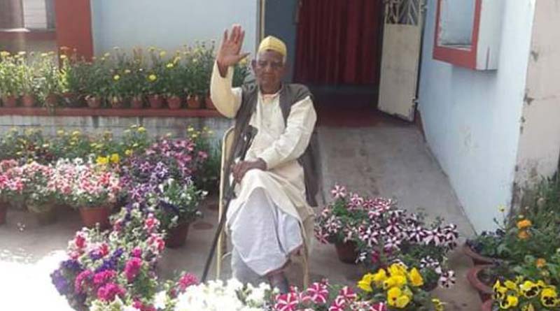 Paschim Bardhaman's oldest voter Haradhan Saha is rady to vote again