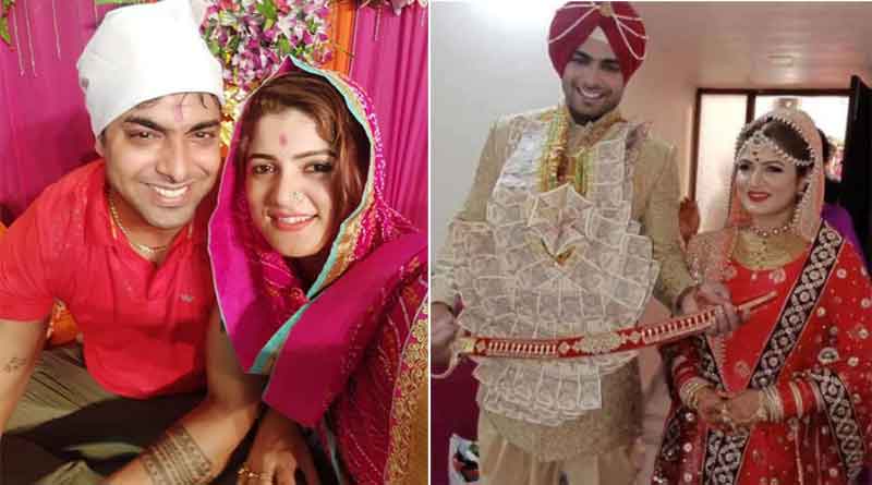 Srabanti Chatterjee with Roshan Singh 