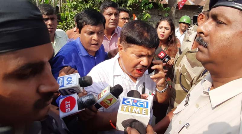Arjun Singh allegedly attacked by TMC in Barrackpore's Mohanpur