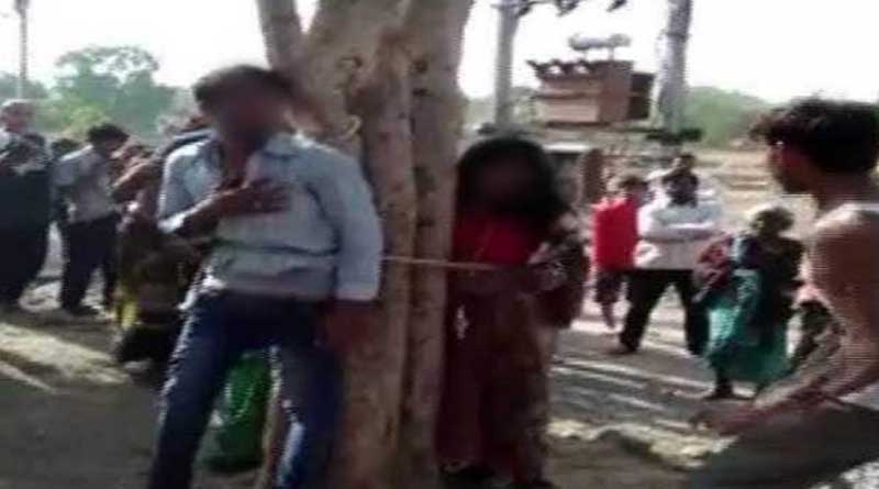 Man, Family Tied To Tree; Beaten For Eloping With Married Woman