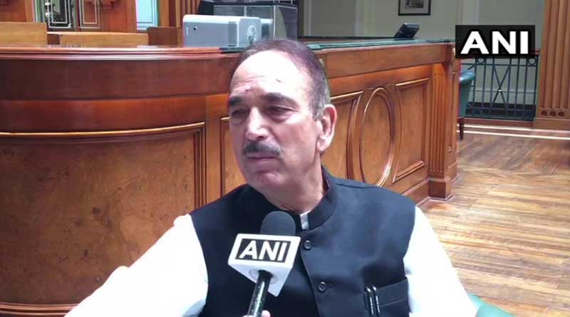 Congress leader Ghulam Nabi Azad slams rumors over changes in his Twitter profile। Sangbad Pratidin