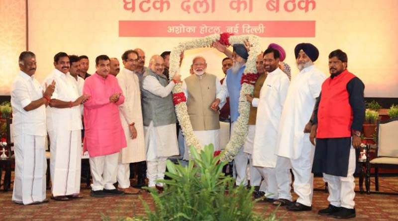 BJP included its NDA allies criticised West Bengal Poll violence