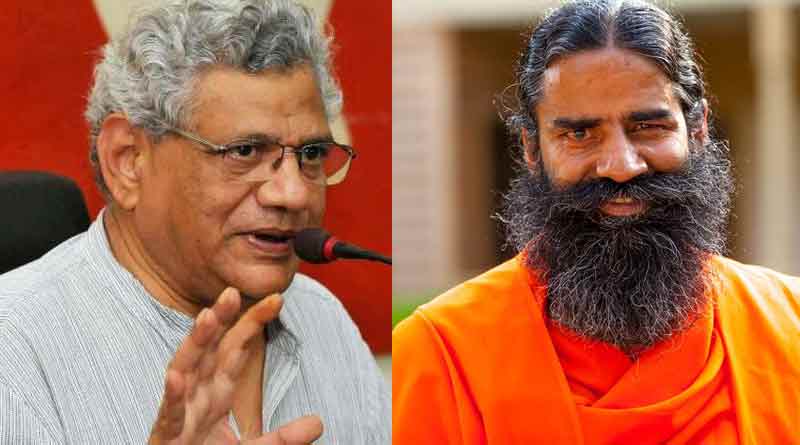 Yog Guru Ramdev filed a complaint against CPI(M) leader Sitaram Yechury