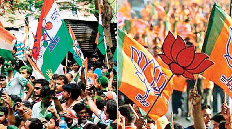 TMC-BJP Clash erupts tension at Arambagh on Wednesday