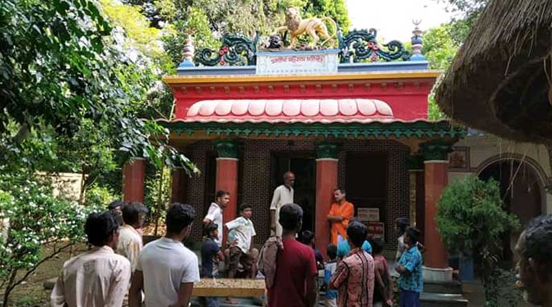 Robbary at Attohas temple at Ketugram in East Burdwan