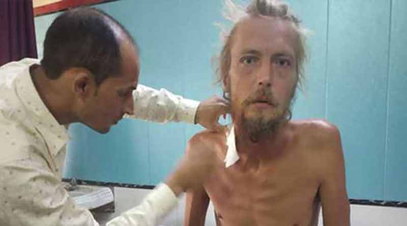 Mathura: a man attacked and injured a foreign devotee