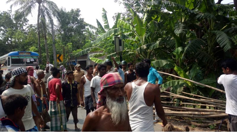 CPIML red star supporters attacks by TMC goons in Bhangar