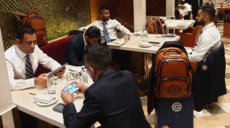 Team India players caught on camera playing PUBG