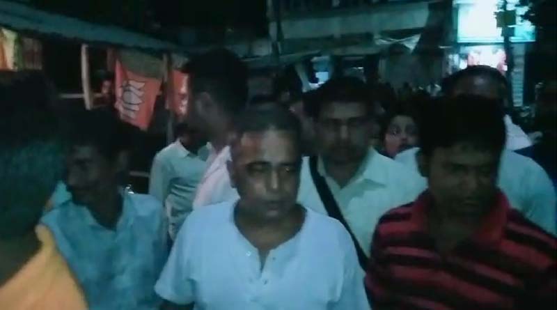 BJP workers shown protest against Party's leadership in Bongaon