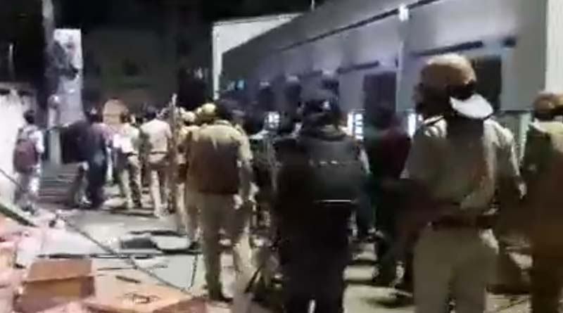 Barasat boils as alleged BJP supporters clash with police
