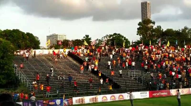 Rucckas in Zee Bangla football league kolkata Derby