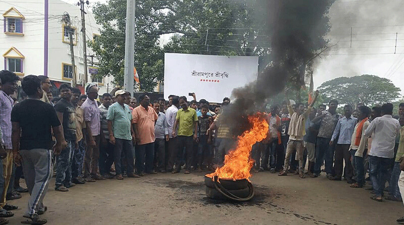 BJP leader Raju Banerjee threats to file false case against Police