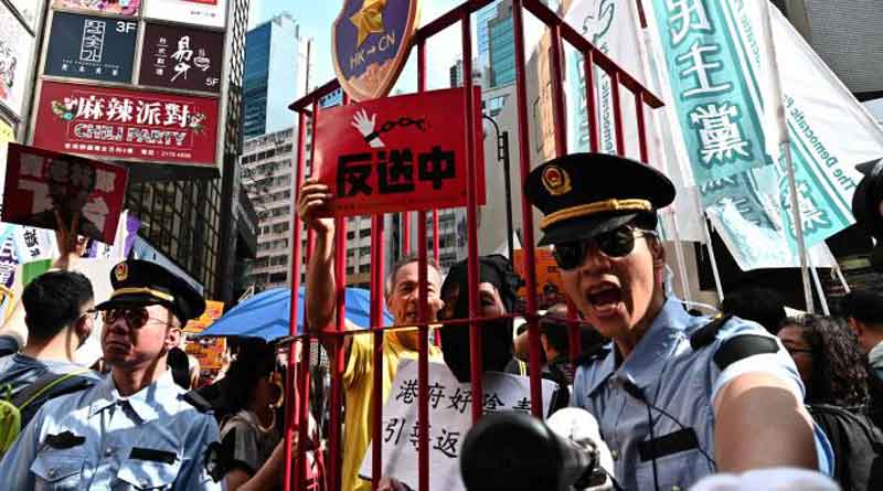 Hong Kong literally shut as extradition protests intensifies