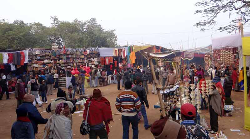 Environment worker Subhas Dutta lodged a petition on Poush Mela