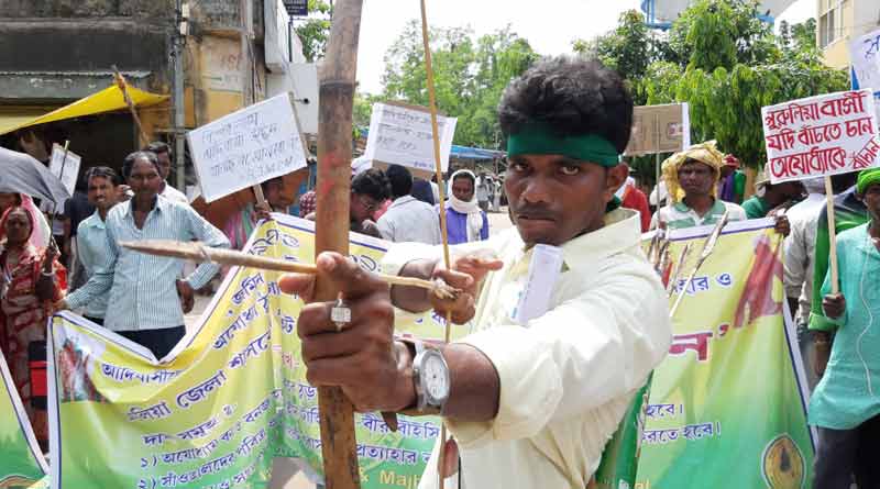 Tribals protest hydroelectricity plant at Ayodhya hills