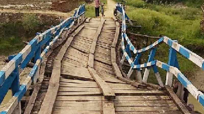 Excitement arise for a social media post about Shampur wooden bridge.