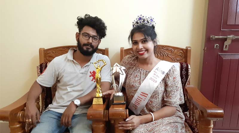 Anney Dutta came back to Jalpaiguri after winning pageant