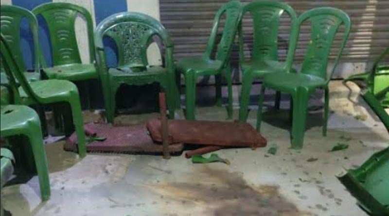 BJP worker allegedly stabbed by TMC goons in khejuri