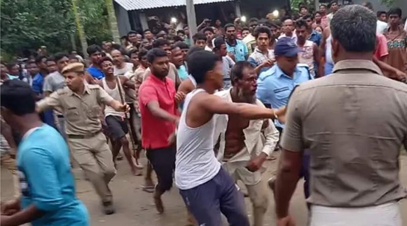 A man beaten up suspecting child lifter in Alipurduar