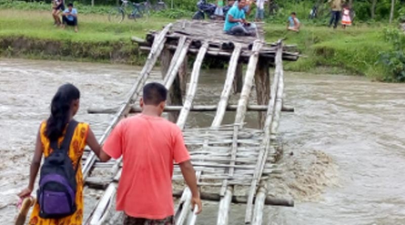 Heavy torrential rains in Bhutan have led to flooding in north Bengal.