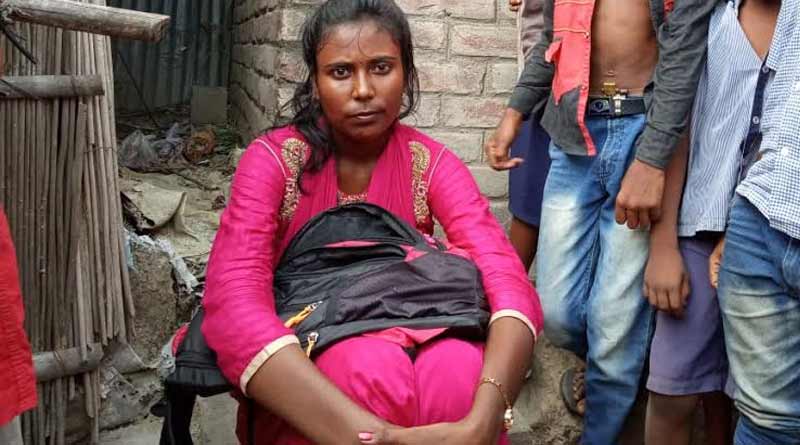 Heart broken woman stages sit-in in front of boyfriend’s home
