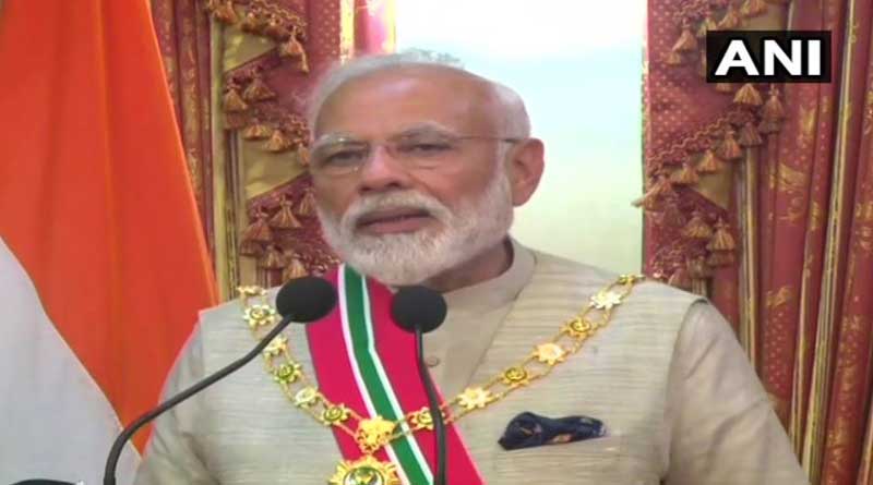 PM Narendra Modi have been conferred with Maldives' highest honour