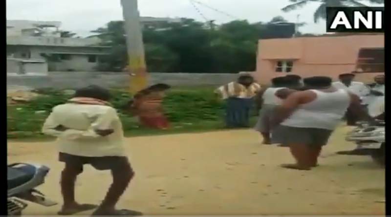 Karnataka Woman tied to pole, harassed, video goes viral