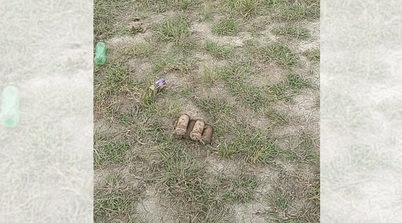 Bomb recovered from under ground in Nadia's Tehatta
