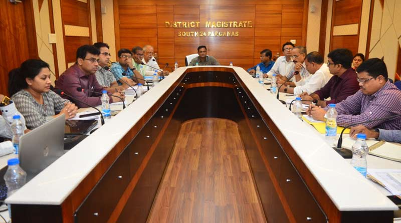 DM P Ulganathan held a meeting in his department over electricity dispute