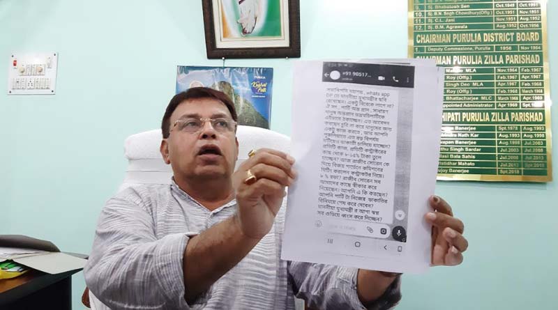 'Ex-DM is threating me', Purulia's Jela Savadhipati claims