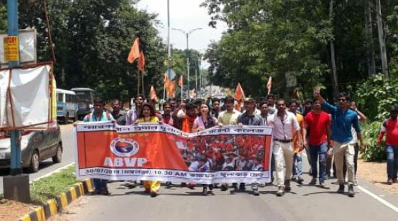 Clash broke out between TMCP and ABVP workers in Durgapur college