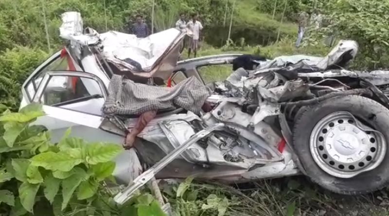 Four died in a road accident in Alipurduar area, police started investigation
