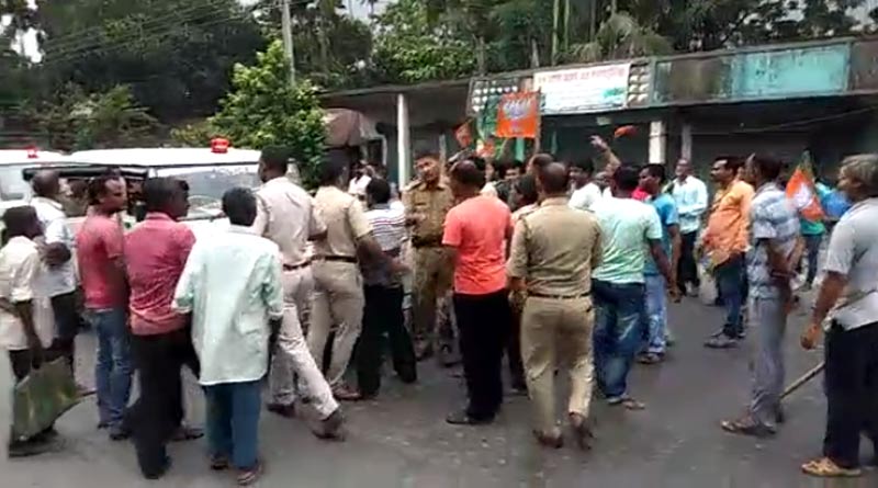 Rabindranath Ghosh allegedly attacked by BJP leaders in cooch behar