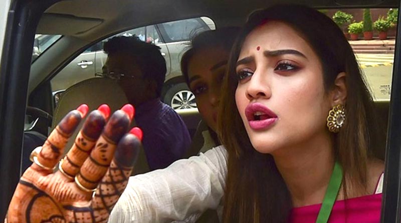 MP-actor Nusrat and his husband were not allowed to atten Modi-Mamatat meeting