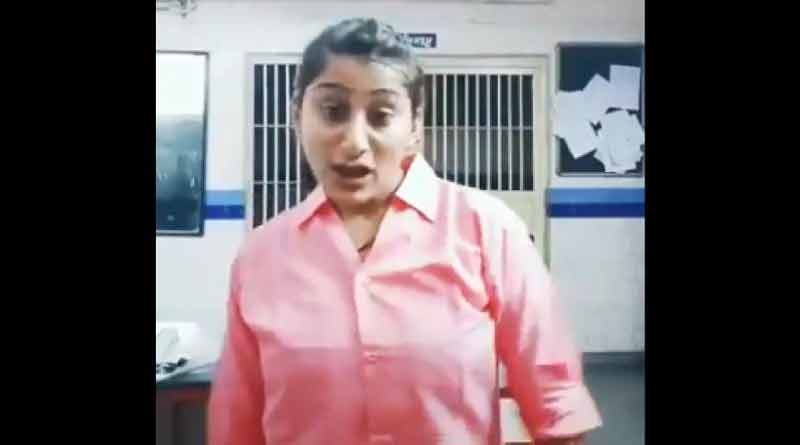Woman cop suspended after a tiktok video of her went viral