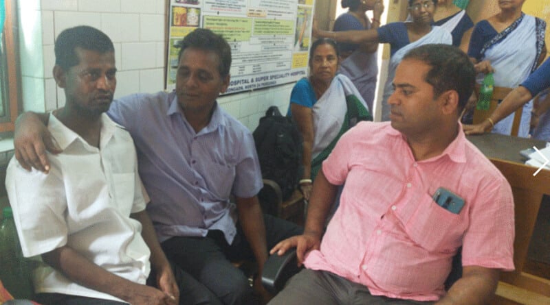 Tamil man goes back to his native place from Bangaon