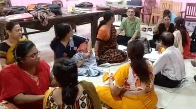 'No AC', Professors stage protest in Barasat College