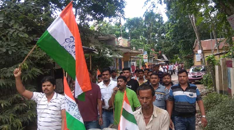 An ABVP member arrested for vandalising in a collega at Bongaon