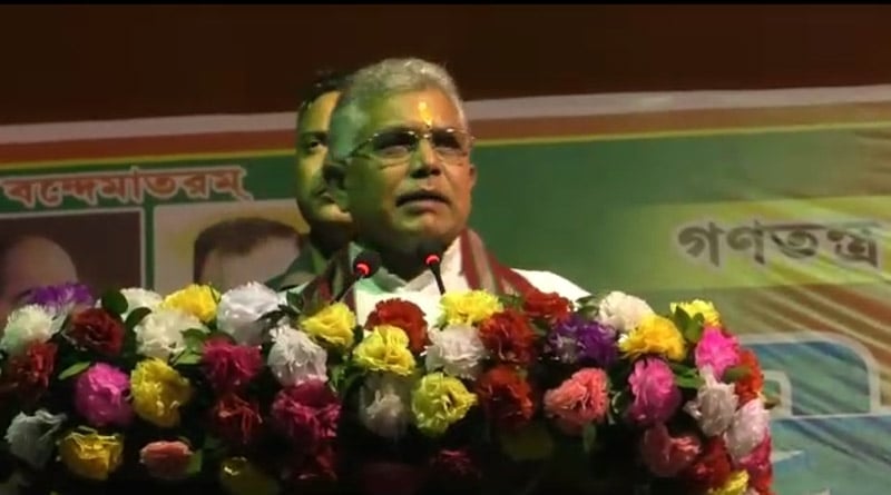 BJP state president and MP Dilip Ghosh slams TMC leaders