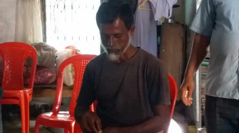 A fisherman of Bangladesh rescued from Bay of Bengal