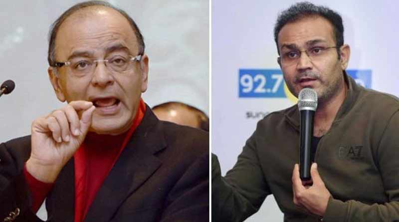 Former Finance Minister Jaitley hosted Sehwag's wedding at his house