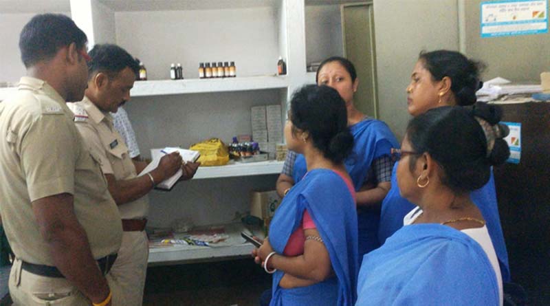 Thieves steal only medicines from a health center in Bangaon