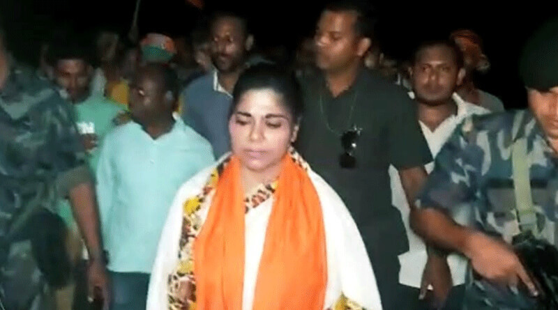 BJP leader Bharti Ghosh attacks TMC, controversy started